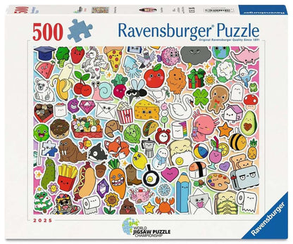 Kawaii Jigsaw Puzzle Cute Kawaii Chaos (500 Pieces)