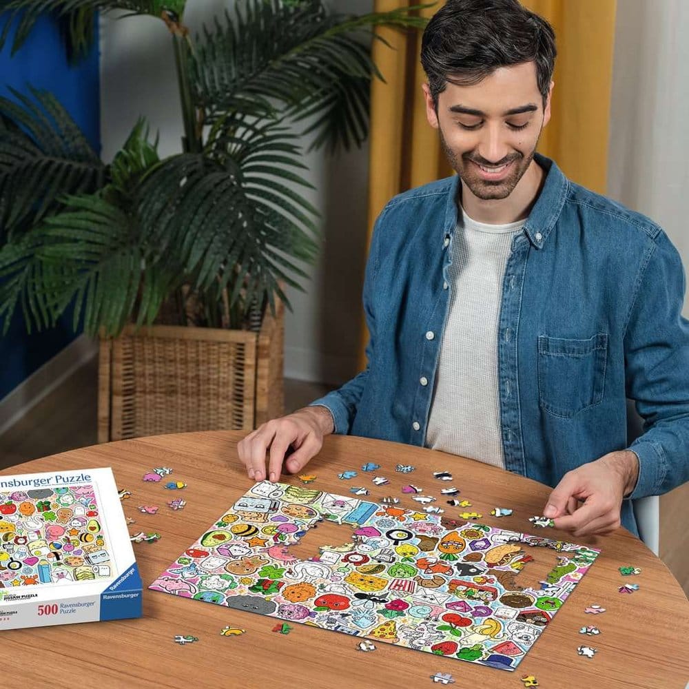 Kawaii Jigsaw Puzzle Cute Kawaii Chaos (500 Pieces)