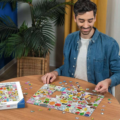 Kawaii Jigsaw Puzzle Cute Kawaii Chaos (500 Pieces)