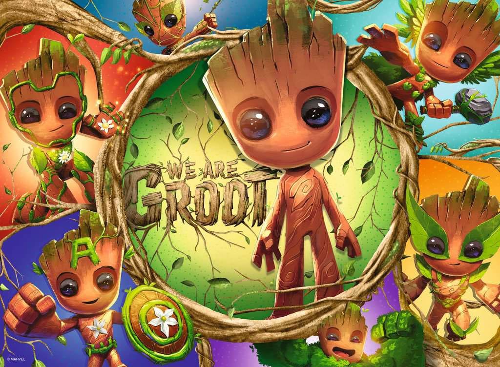 Marvel Children's Jigsaw Puzzle XXL We Are Groot! (100 pieces)