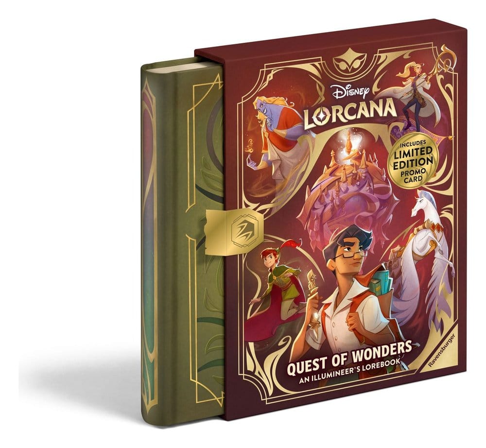 Disney Lorcana TCG Quest of Wonders - An Illumineer's Lorebook *English Version*
