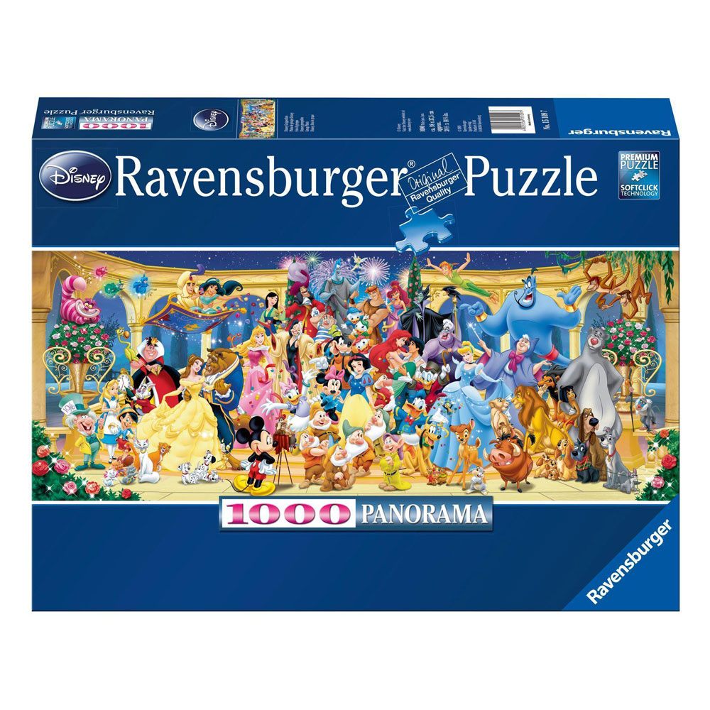Disney Panorama Jigsaw Puzzle Group Photo (1000 pieces) Puzzles