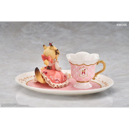 Original Character DLC Series PVC Figure Tea Time Cats Orange Cat 10 cm