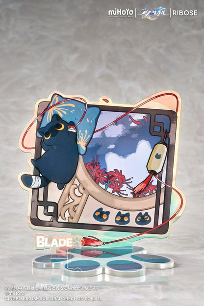 Honkai: Star Rail Rise Up+ Chibi Cat Series Chibi Figure Blade Ver. 19 cm