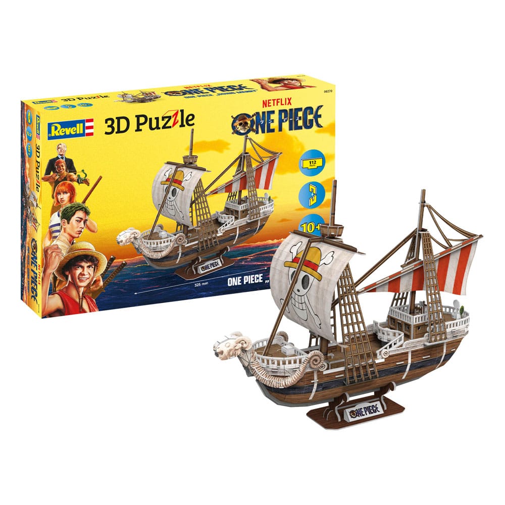 One Piece 3D Puzzle Flying Lamb / Going Merry 32 cm Revell
