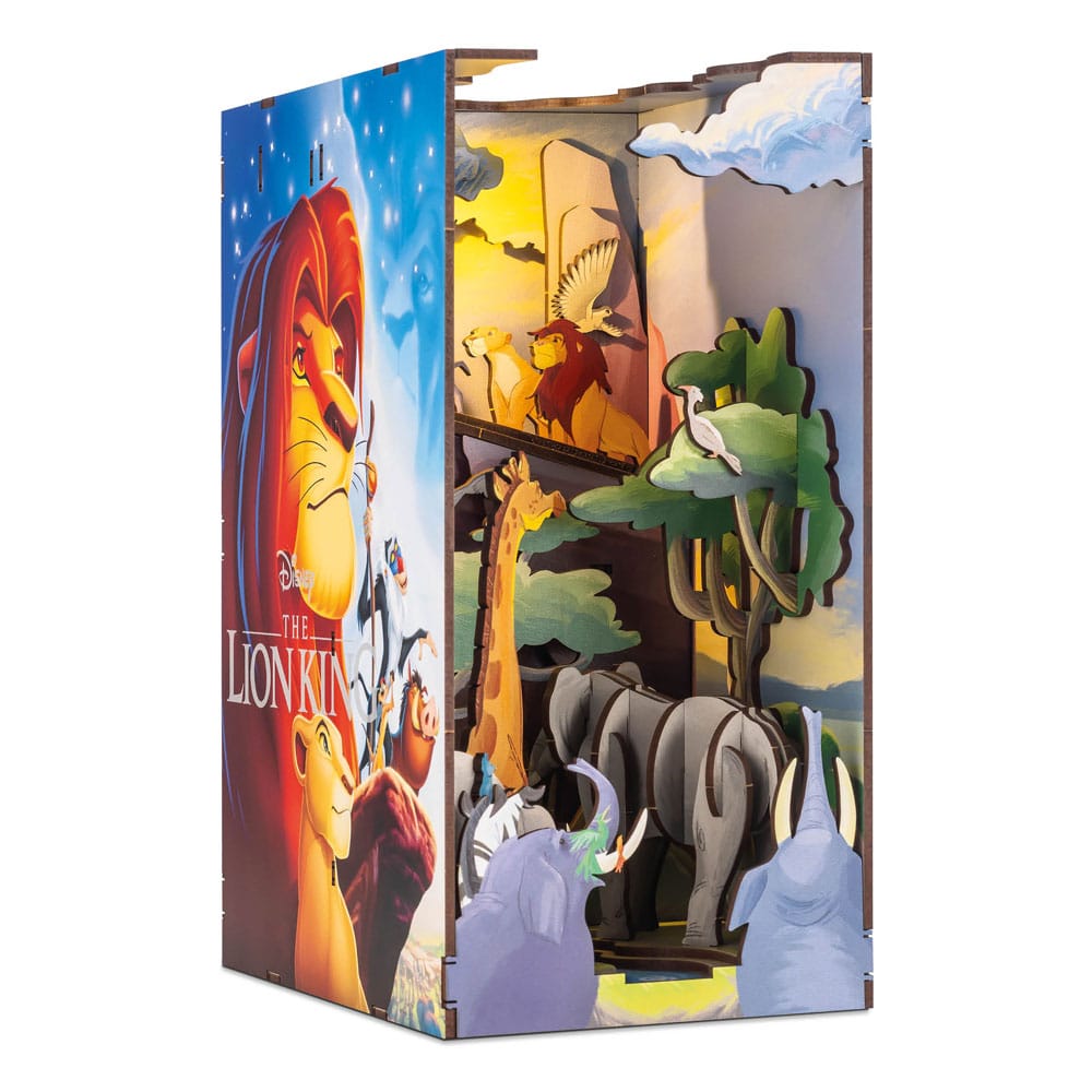 Disney Tiny Adventures Book Nook Mini Diorama The Lion King 23 cm Revell