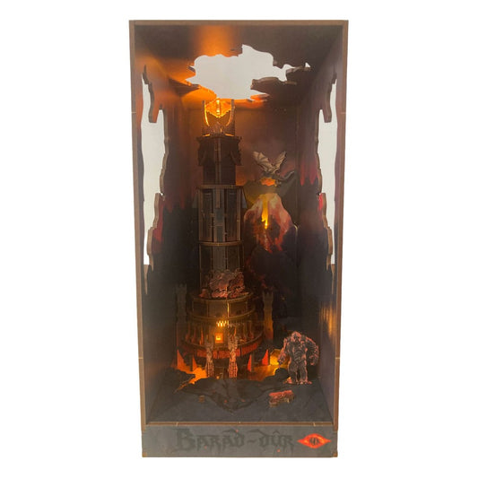 The Lord of the Rings Tiny Adventures Book Nook Mini Diorama Barad-Dûr 23 cm - FanofThings.co.uk