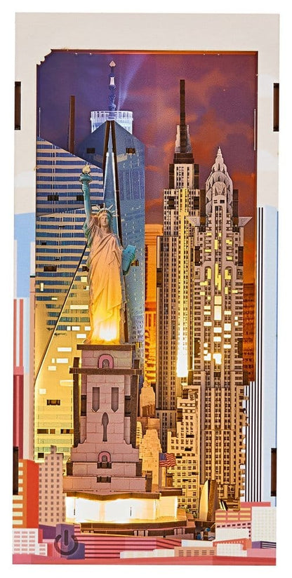 Revell Tiny Adventures Book Nook Mini Diorama New York 18 cm Revell