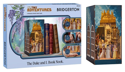 Bridgerton Tiny Adventures Book Nook Mini Diorama The Duke and I 18 cm Revell