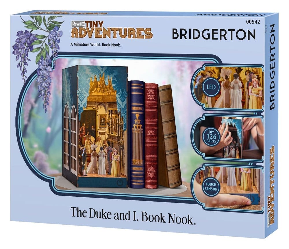 Bridgerton Tiny Adventures Book Nook Mini Diorama The Duke and I 18 cm Revell