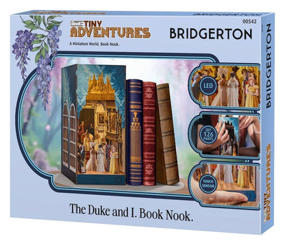 Bridgerton Tiny Adventures Book Nook Mini Diorama The Duke and I 18 cm Revell