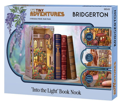 Bridgerton Tiny Adventures Book Nook Mini Diorama Into the Light 18 cm Revell
