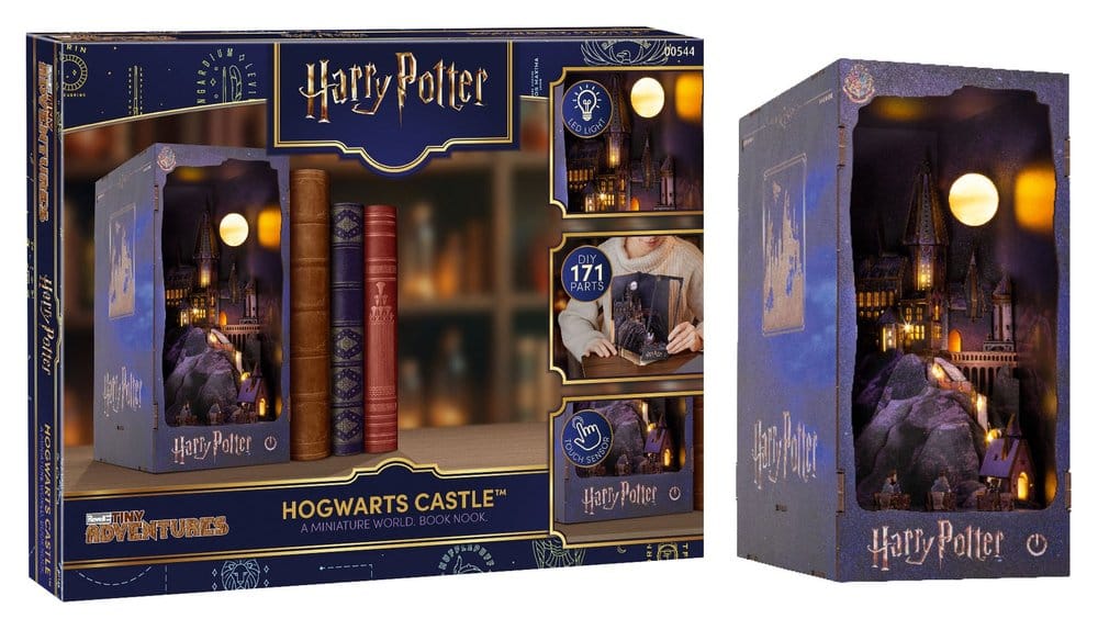 Harry Potter Tiny Adventures Book Nook Mini Diorama Hogwarts Castle 18 cm Revell