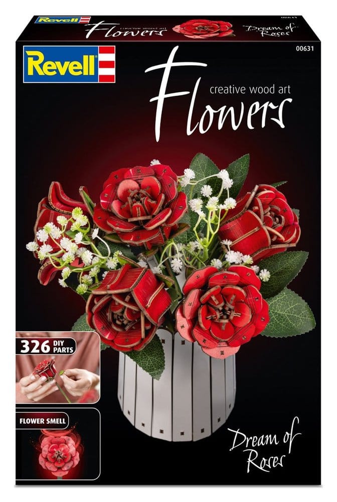 Revell Flowers Wooden Flowers Dream of Roses 22 cm Revell
