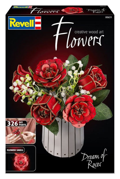 Revell Flowers Wooden Flowers Dream of Roses 22 cm Revell