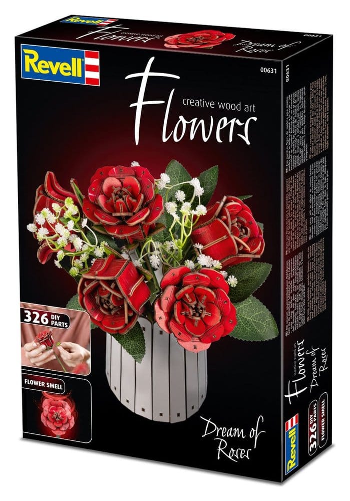 Revell Flowers Wooden Flowers Dream of Roses 22 cm Revell