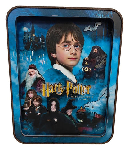 Harry Potter Tiny Adventures Wall Frame Harry Potter and the Philosopher's Stone Revell