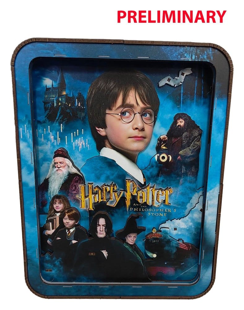 Harry Potter Tiny Adventures Wall Frame Harry Potter and the Philosopher's Stone Revell