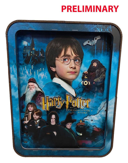 Harry Potter Tiny Adventures Wall Frame Harry Potter and the Philosopher's Stone Revell