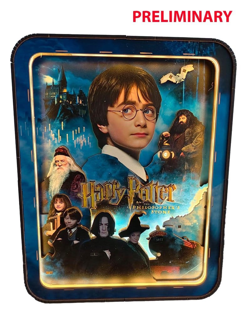Harry Potter Tiny Adventures Wall Frame Harry Potter and the Philosopher's Stone Revell