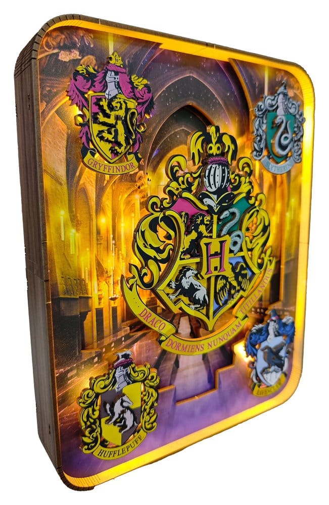 Harry Potter Tiny Adventures Wall Frame Hogwarts Crest Revell