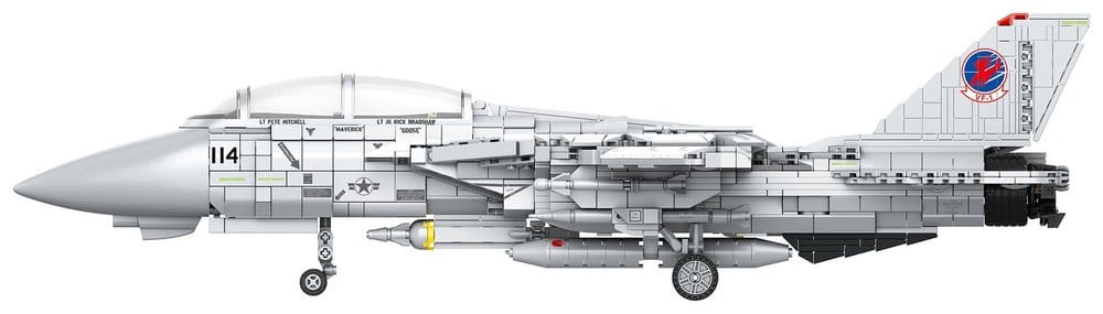 Top Gun Brick System Set Maverick's F-14A Tomcat Revell