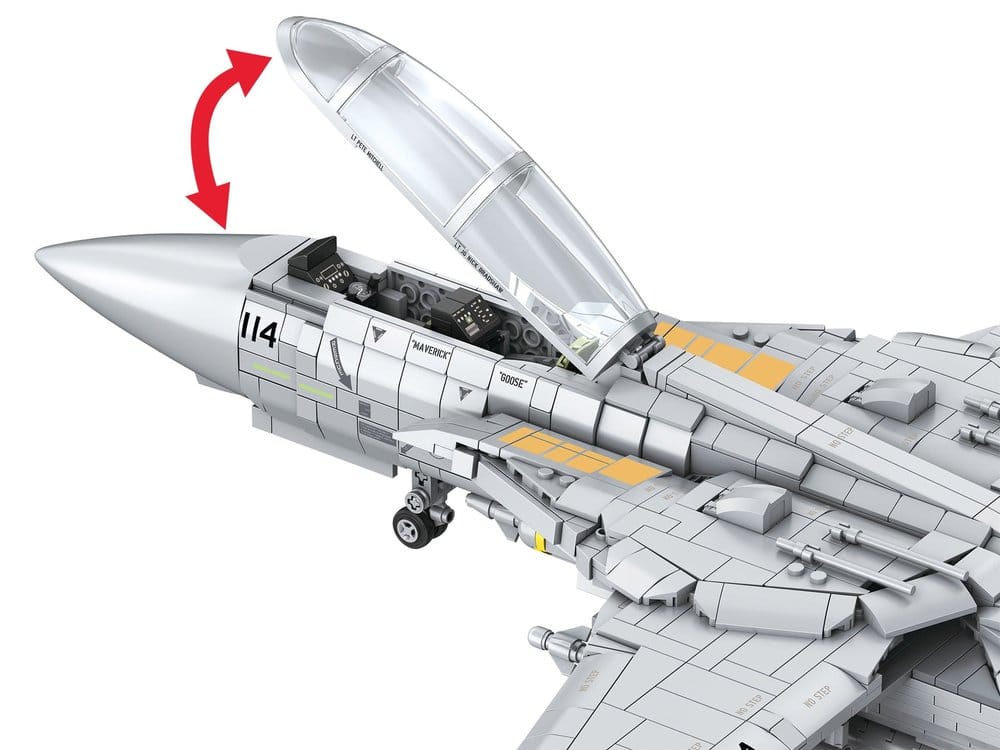 Top Gun Brick System Set Maverick's F-14A Tomcat Revell