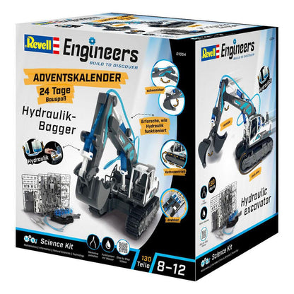 Revell Engineers Advent Calendar Hydraulic excavator model kit Calendars