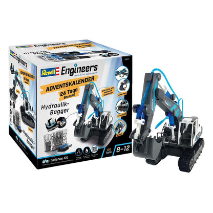 Revell Engineers Advent Calendar Hydraulic excavator model kit Calendars