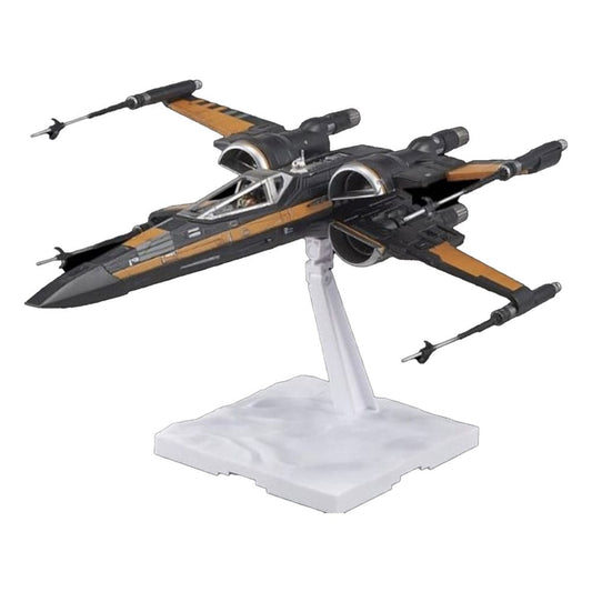 Star Wars Model Kit 1/72 Poe's X-Wing Fighter 17 cm Bandai