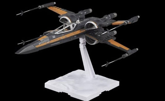 Star Wars Model Kit 1/72 Poe's X-Wing Fighter 17 cm Bandai