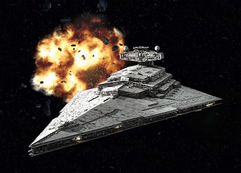 Star Wars Model Kit 1/12300 Imperial Star Destroyer 13 cm Revell