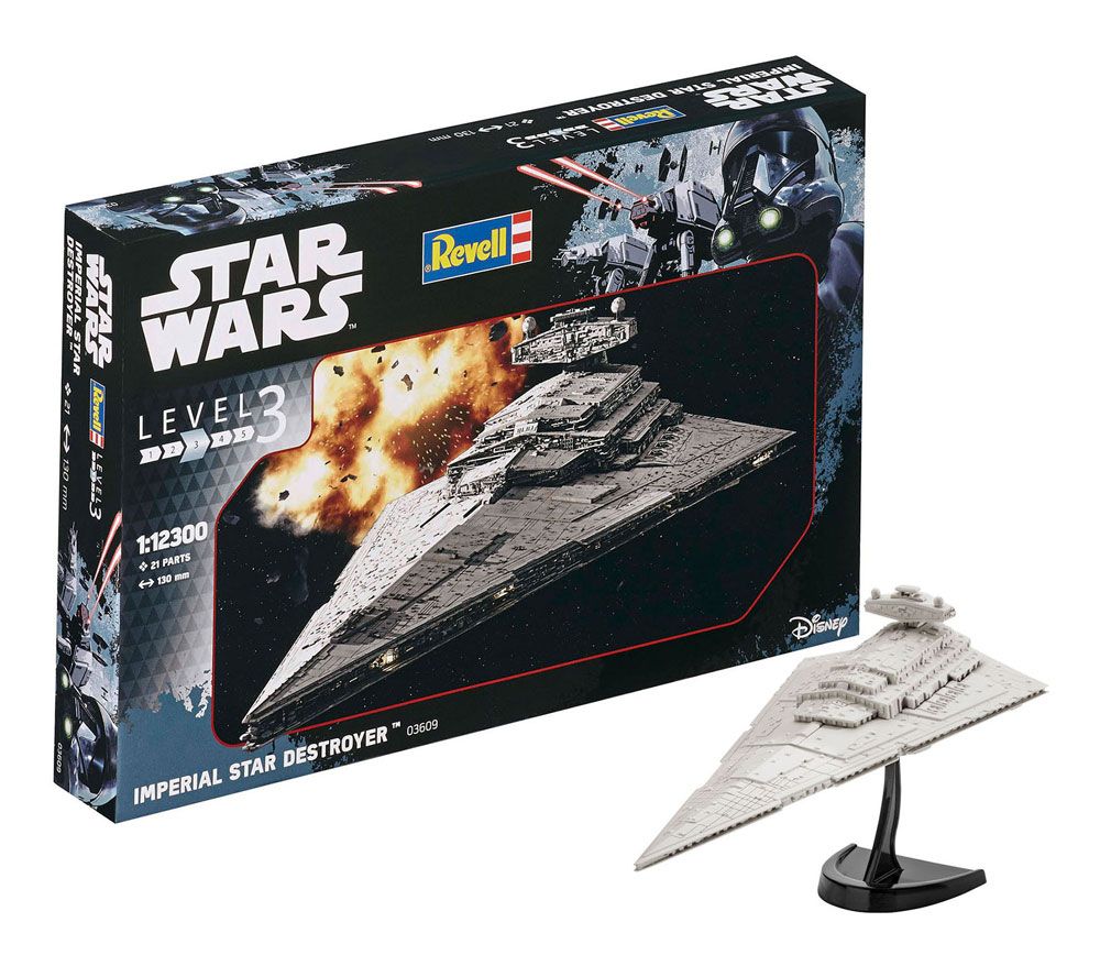 Star Wars Model Kit 1/12300 Imperial Star Destroyer 13 cm Revell