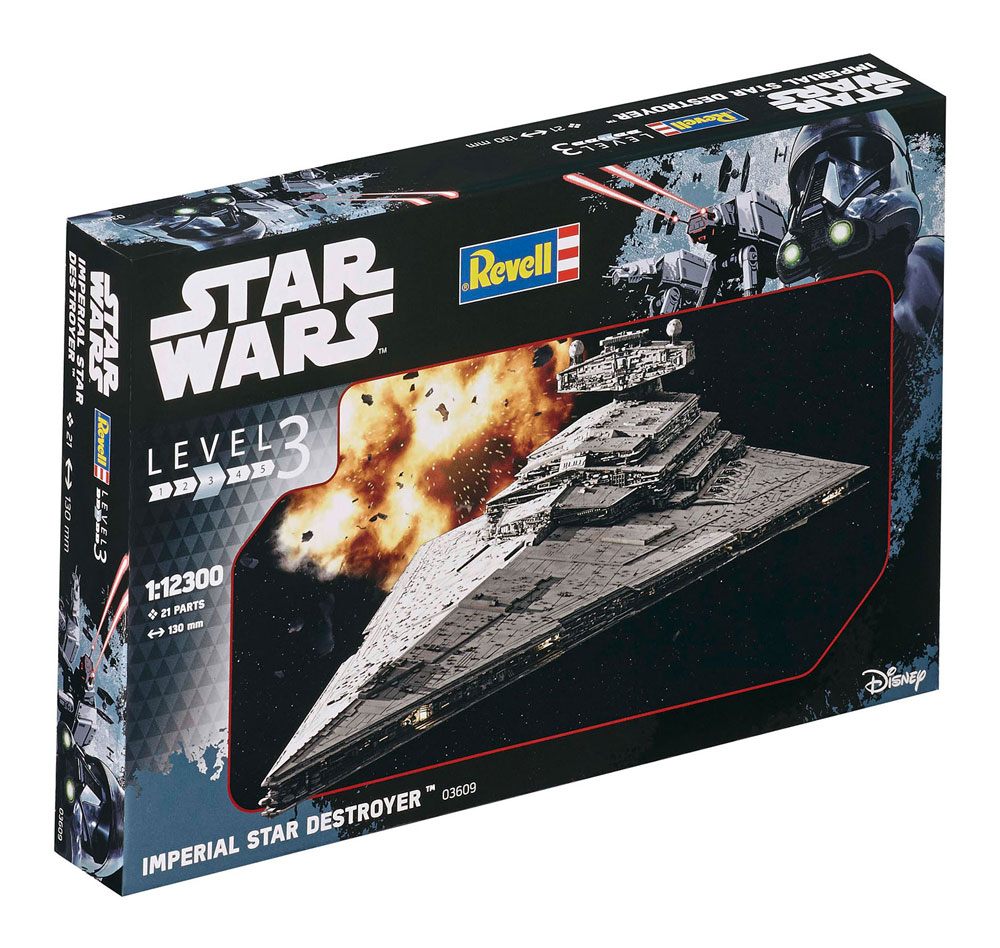 Star Wars Model Kit 1/12300 Imperial Star Destroyer 13 cm Revell