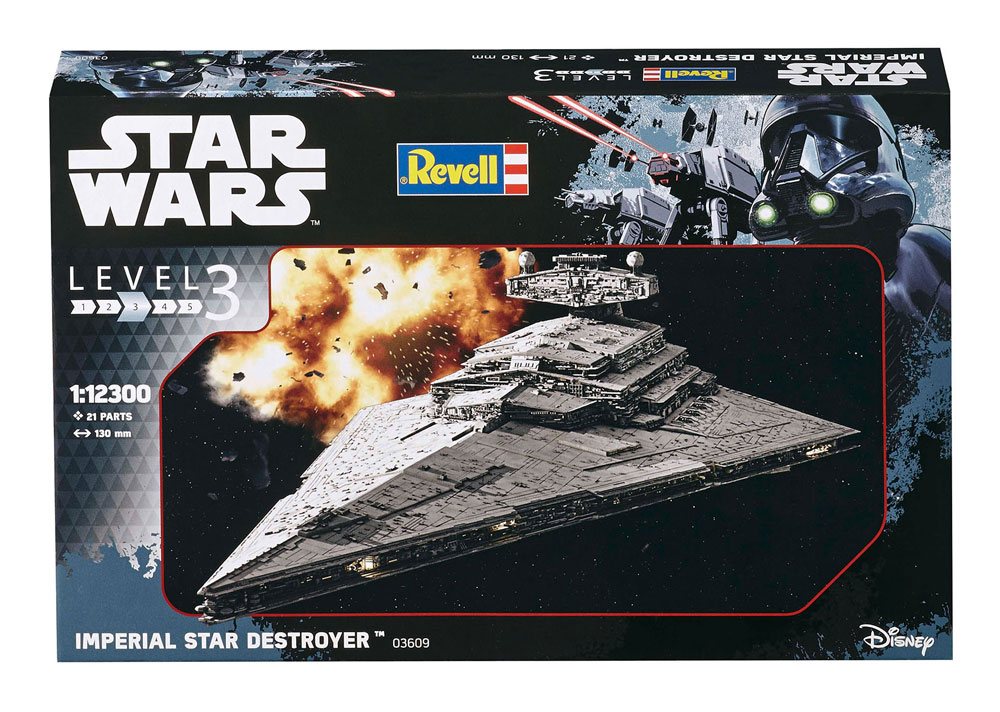 Star Wars Model Kit 1/12300 Imperial Star Destroyer 13 cm Revell
