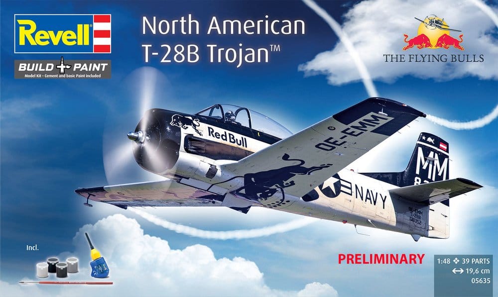 Flying Bulls Revell Gift Set T-28B Trojan Revell