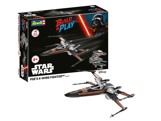 Star Wars Model Kit 1/78 Poe's X-Wing Fighter 22 cm - FanofThings.co.uk