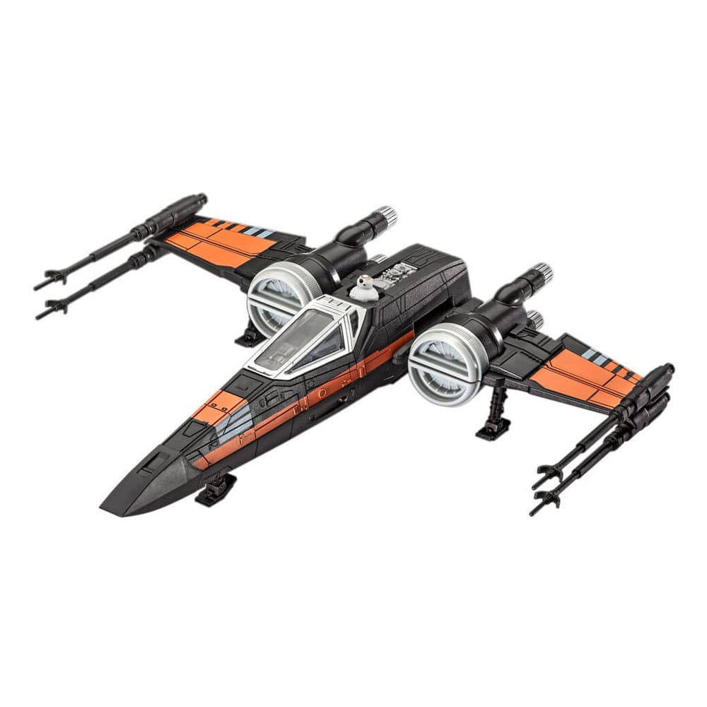 Star Wars Model Kit 1/78 Poe's X-Wing Fighter 22 cm - FanofThings.co.uk