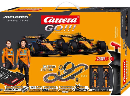 McLaren Carrera GO!!! Slot Car Track Set McLaren Racing Carrera