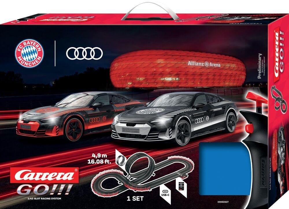 FC Bayern München Carrera GO!!! Race Track Set FC Bayern Racing Carrera