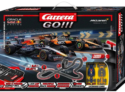 Carrera GO!!! Slot Car Track Set Championship Rivals Carrera