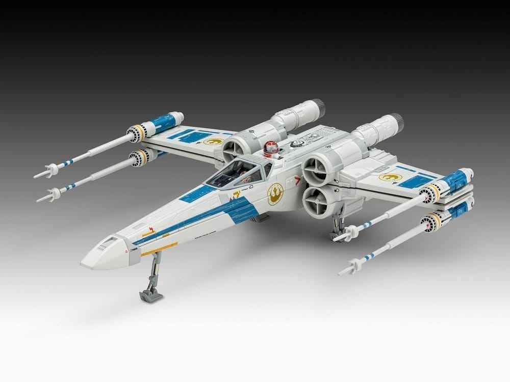 Star Wars The Mandalorian and Grogu Revell Model Set Model Kit 1/57 New Republic X-Wing Fighter 22 cm