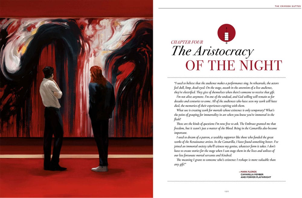 Vampire: The Masquerade 5th Edition RPG book The Crimson Gutter Chronicle Book *Englische Version*