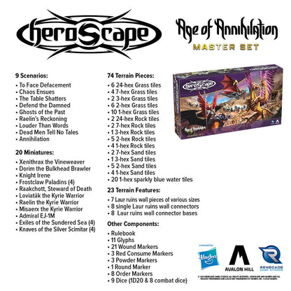 Heroscape board game Age of Annihilation Master Set *English Version*
