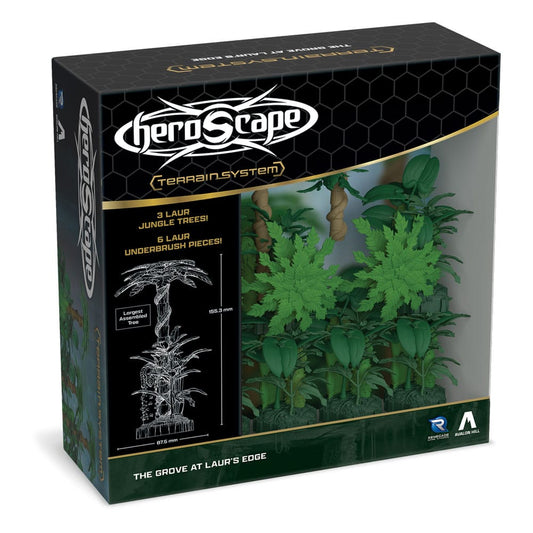 Heroscape Expansion The Grove at Laur’s Edge Terrain *English Version* Board games and accessories