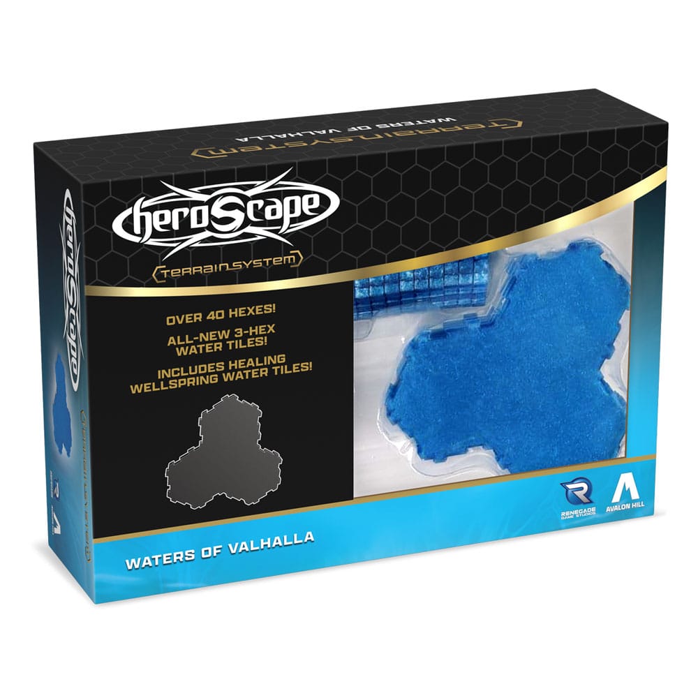 Heroscape Expansion Waters of Valhalla Terrain *English Version* Board games and accessories
