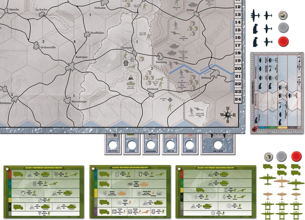 Avalon Hill board game Axis & Allies: Battle of the Bulge *English Version* Renegade