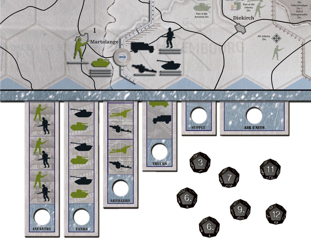 Avalon Hill board game Axis & Allies: Battle of the Bulge *English Version* Renegade