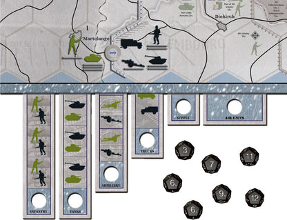 Avalon Hill board game Axis & Allies: Battle of the Bulge *English Version* Renegade