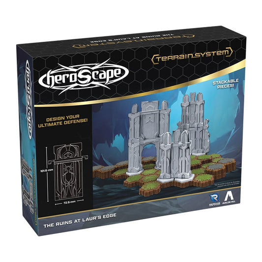 Heroscape Terrain Expansion The Ruins at Laur’s Edge *English Version* Board games and accessories